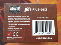 Sirius Dice Black Lotus DIE 54mm Spindown D20 JUMBO DICE - Image 3