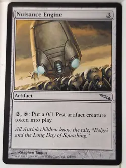 Nuisance Engine - Mirrodin - Magic the Gathering MTG Nice! - Image 1