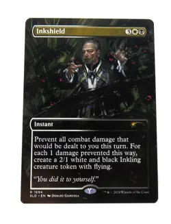 Inkshield Borderless Secret Lair SLD 1696 NM - MTG Magic - Image 1