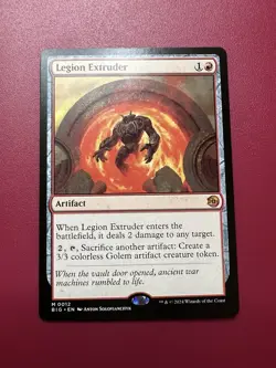 *** Legion Extruder *** The Big Score - Outlaws of Thunder Junction NM MTG - Image 1