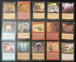 Vintage MTG Lot: 1999 Urza's Destiny - 15 Cards - Played - Magic The Gathering - Image 1