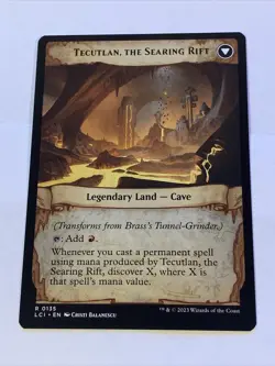 MTG Lost Caverns of Ixalan R Brass's Tunnel-Grinder #0135 - Image 2