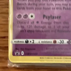 Galarian Articuno SWSH123 Evolving Skies Prerelease Sealed Promo Pokemon Card NM - Image 2