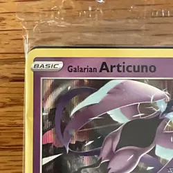 Galarian Articuno SWSH123 Evolving Skies Prerelease Sealed Promo Pokemon Card NM - Image 3