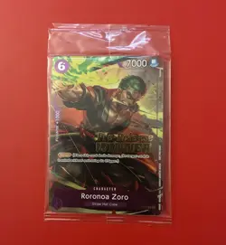 Zoro P 045 Winner Pre Release One Piece Card Game Sealed Eng Nm - Image 1