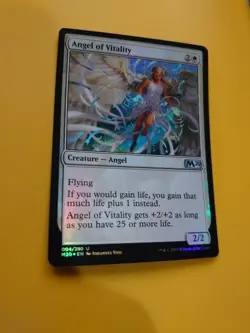 Angel of Vitality. Core Set 2020. M20. MTG Card. FOIL - Image 5
