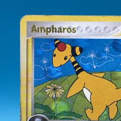 Pokemon Card - Ampharos EX Unseen Forces 1/115 Reverse Holo Stamped HP - Image 3