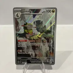 Fraxure 077/064 Shrouded Fable Holo Pokemon TCG Trading Card Game - Image 1