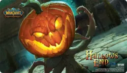 Warcraft TCG Trading Card Game : Sinister Squashling Hallow’s Eve Playmat - Image 1