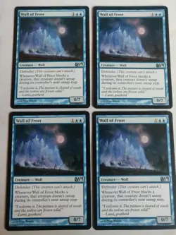 4x Wall of Frost | M10 Magic 2010 | MTG Magic Cards x4 🐝 - Image 1