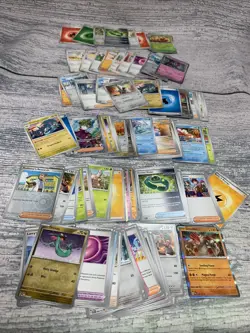 POKEMON CARDS JOB LOT (90 cards) - Good condition from 2025 sets - Image 2
