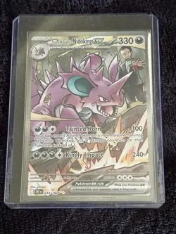 Pokemon Team Rocket's Nidoking ex - 233 NM 1st Edition Normal Free Shipping - Image 1