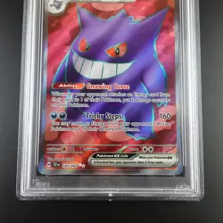 PSA 9 Gengar 193/162 Pokemon Temporal Forces Ultra Rare Graded Card - Image 3