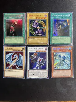 Vintage Yugioh Card Collection 6 Cards #6 - Image 1