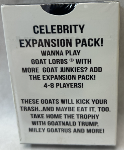 Goat Lords Celebrity Expansion Pack Card Game - Image 2