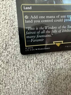 Henneth Annun Reflecting Pool Magic: The Gathering Land Card - Image 2