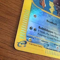 Pokemon Card - Squirtle Expedition Base Set 132/165 - Image 3