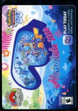 Pokemon World Championship 2024 Code Card PTCGL Paradise Resort Deck Box Sleeves - Image 1