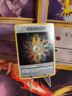 Pokemon Karte Card Rainbow Energy Team Rocket Ga Holo Wotc japanese Exc-NM Swirl - Image 1