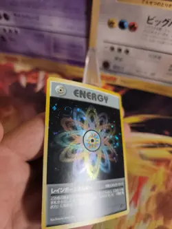 Pokemon Karte Card Rainbow Energy Team Rocket Ga Holo Wotc japanese Exc-NM Swirl - Image 5
