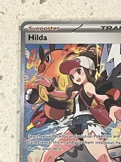 Pokemon Hilda Trainer Card SIR 171/086 White Flare - Image 2