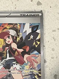 Pokemon Hilda Trainer Card SIR 171/086 White Flare - Image 3