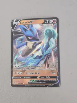 Pokemon TCG Astral Radiance Lucario v Ultra Rare Card 78/189 Near Mint Condition - Image 1