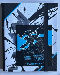 Pokemon Black Bolt (123 Card Lot) Ex/Reverse Holos/Holos/Binder - Image 1
