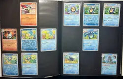 Pokemon Black Bolt (123 Card Lot) Ex/Reverse Holos/Holos/Binder - Image 4