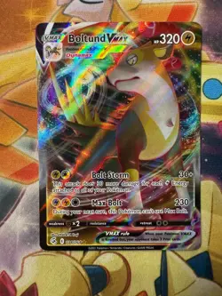 Boltund VMAX 104/264 Fusion Strike Ultra Rare Holo Pokemon TCG Card NM - Image 1