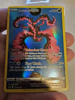 Galarian Moltres SWSH284 Sword & Shield Promo Holo Pokemon TCG Card - Image 3