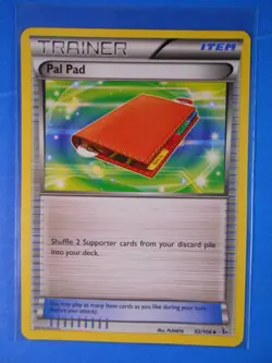 Pal Pad 92/106 Pokemon card XY Flashfire uncommon NM - Image 1