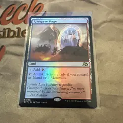 MTG Riverpyre Verge Aetherdrift Foil #0260 - Image 1