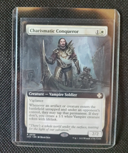 Charismatic Conqueror (Extended Art) - Near Mint MTG - Image 1