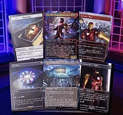 Secret Lair Marvel Iron Man Non Foil set MTG sealed - Image 1
