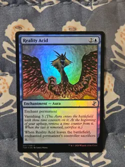 Reality Acid FOIL Time Spiral Remastered MTG Magic - Image 1