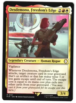 Desdemona, Freedom's Edge 101 Universes Beyond: Fallout NM MTG - Image 1