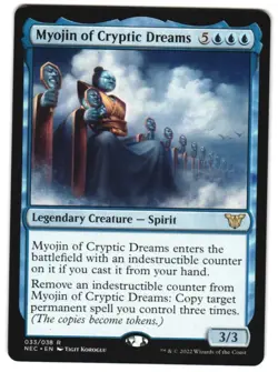 Myojin of Cryptic Dreams 33 Commander: Kamigawa: Neon Dynasty NM MTG - Image 1