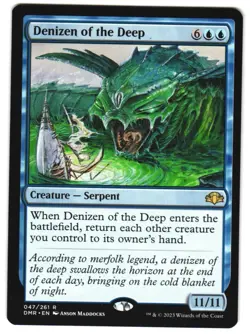 Denizen of the Deep 47 Dominaria Remastered NM MTG - Image 1