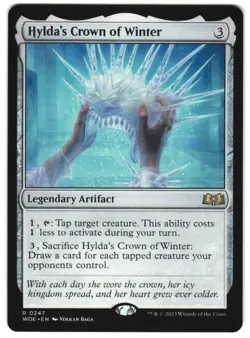 Hylda's Crown of Winter 247 Wilds of Eldraine NM MTG - Image 1