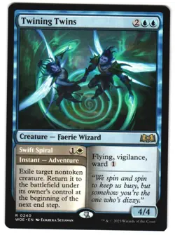 Twining Twins 240 Wilds of Eldraine NM MTG - Image 1