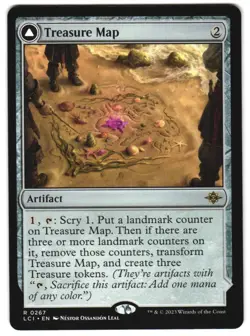 Treasure Map 267 The Lost Caverns of Ixalan NM MTG - Image 1