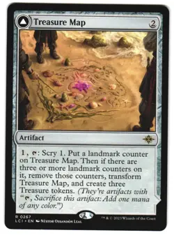 Treasure Map 267 The Lost Caverns of Ixalan NM MTG - Image 1