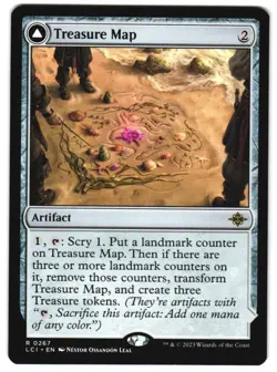 Treasure Map 267 The Lost Caverns of Ixalan NM MTG - Image 1