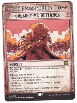 Collective Defiance 21 Outlaws of Thunder Junction: Breaking News NM MTG - Image 1