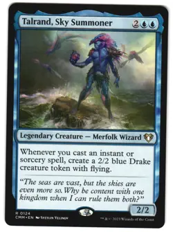 Talrand, Sky Summoner 124 Commander Masters NM MTG - Image 1