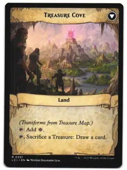 Treasure Map (Extended Art) 391 The Lost Caverns of Ixalan NM MTG - Image 2