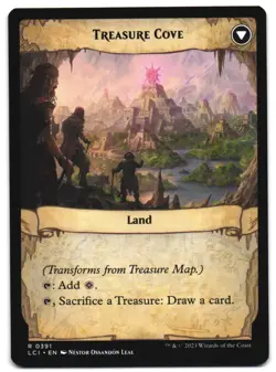 Treasure Map (Extended Art) 391 The Lost Caverns of Ixalan NM MTG - Image 2