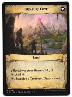 Treasure Map (Extended Art) 391 The Lost Caverns of Ixalan NM MTG - Image 2