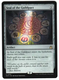 Seal of the Guildpact 266 Ravnica Remastered NM MTG - Image 1